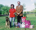 Winning BIS Junior at Slovakia Club show - 12 months old